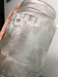 Eiskristall Kerzenhalter
