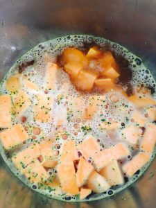 Süßkartoffel Suppe