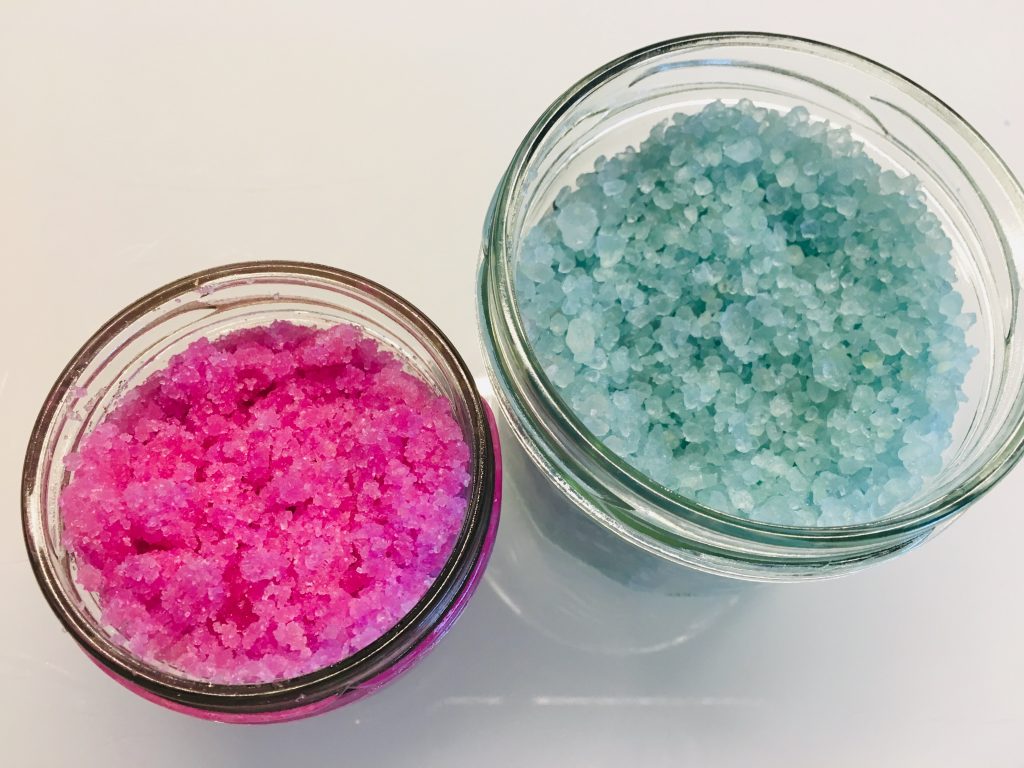 DIY Badesalz Hinter dem Regenbogen